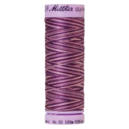 9838 - Lilac Bouquet  Silk Finish Cotton Multi 50 Thread