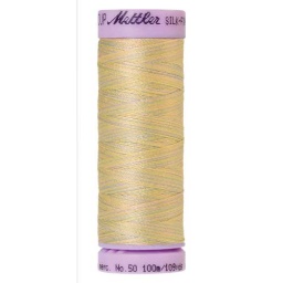9844 - Palest Pastels  Silk Finish Cotton Multi 50 Thread
