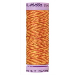9858 - Falling Leaves  Silk Finish Cotton Multi 50 Thread