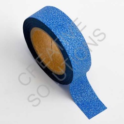 AT009 - Adhesive Washi Tape - Glitter - Sapphire