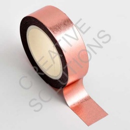 AT013 - Adhesive Washi Tape - Foil - Rose Gold