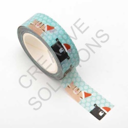 AT043 - Adhesive Washi Tape  - Cute Animals