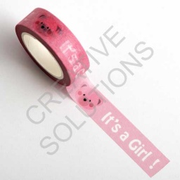 AT061 - Adhesive Washi Tape  - It's a Girl