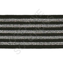 XET16 - Elastic Tape Lurex 25mm