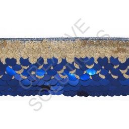 XST12 - Sequin Trim Mesh - 100mm