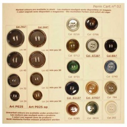 Bonfanti Buttons Permanent Collection - Card 002