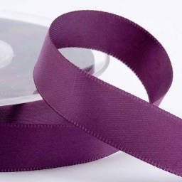 Amethyst Double Face Satin Ribbon