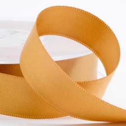 Gold Double Face Satin Ribbon