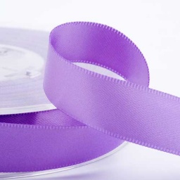 Lilac Double Face Satin Ribbon