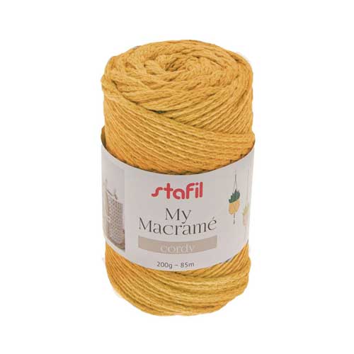 108075-27 - Macrame Cordy Yarn - Amber
