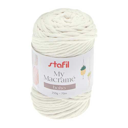 108076-02 - Macrame Boho Yarn - Cream