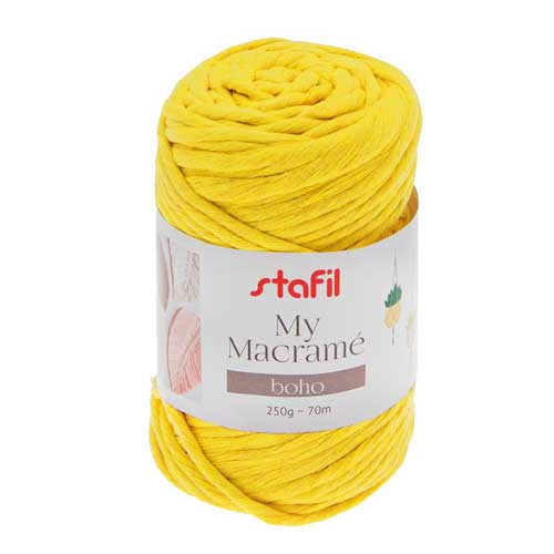 108076-17 - Macrame Boho Yarn - Yellow