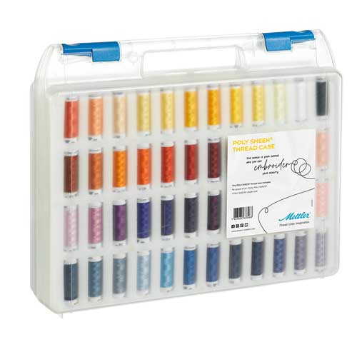 TCPS96-Kit - Poly Sheen Thread Case - CreativeSolutionsGB.com