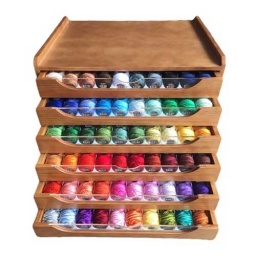 Perle Embroidery Yarn Cabinet