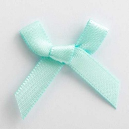 SB3T-7913 - Duck Egg Satin Bow (3cm)