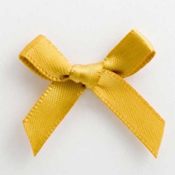 SB3T-7915 - Gold Satin Bow (3cm)